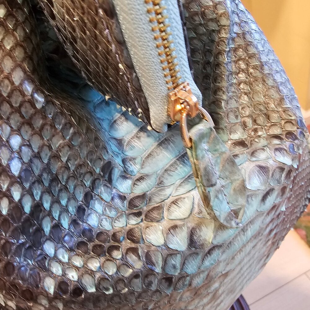 Pelle Python Collection Large Bag - image 7